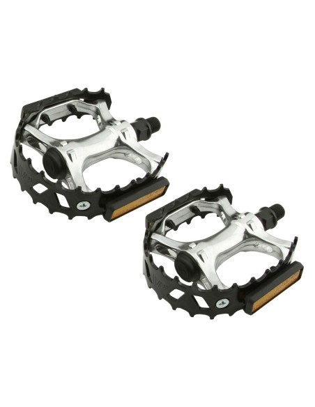 VP-747 Alloy Pedals 1/2 Black.